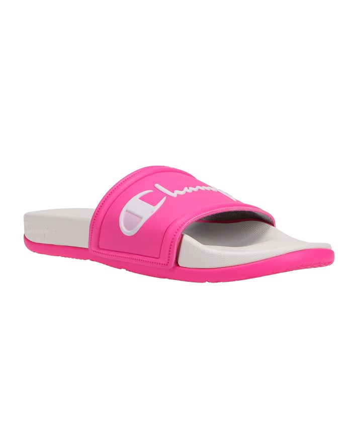 Chanclas Champion Mujer - Ipo Squish ( Blancas/Rosas ) 0135462-VG